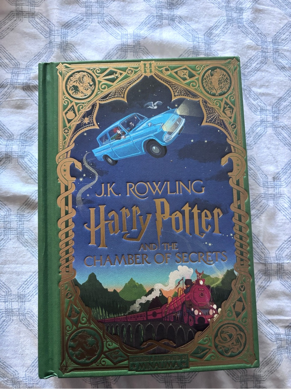Harry Potter and the Chamber of Secrets Hardcover - Green Edition